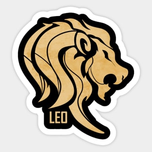 Leo Symbol Birthday Zodiac Leo Sticker